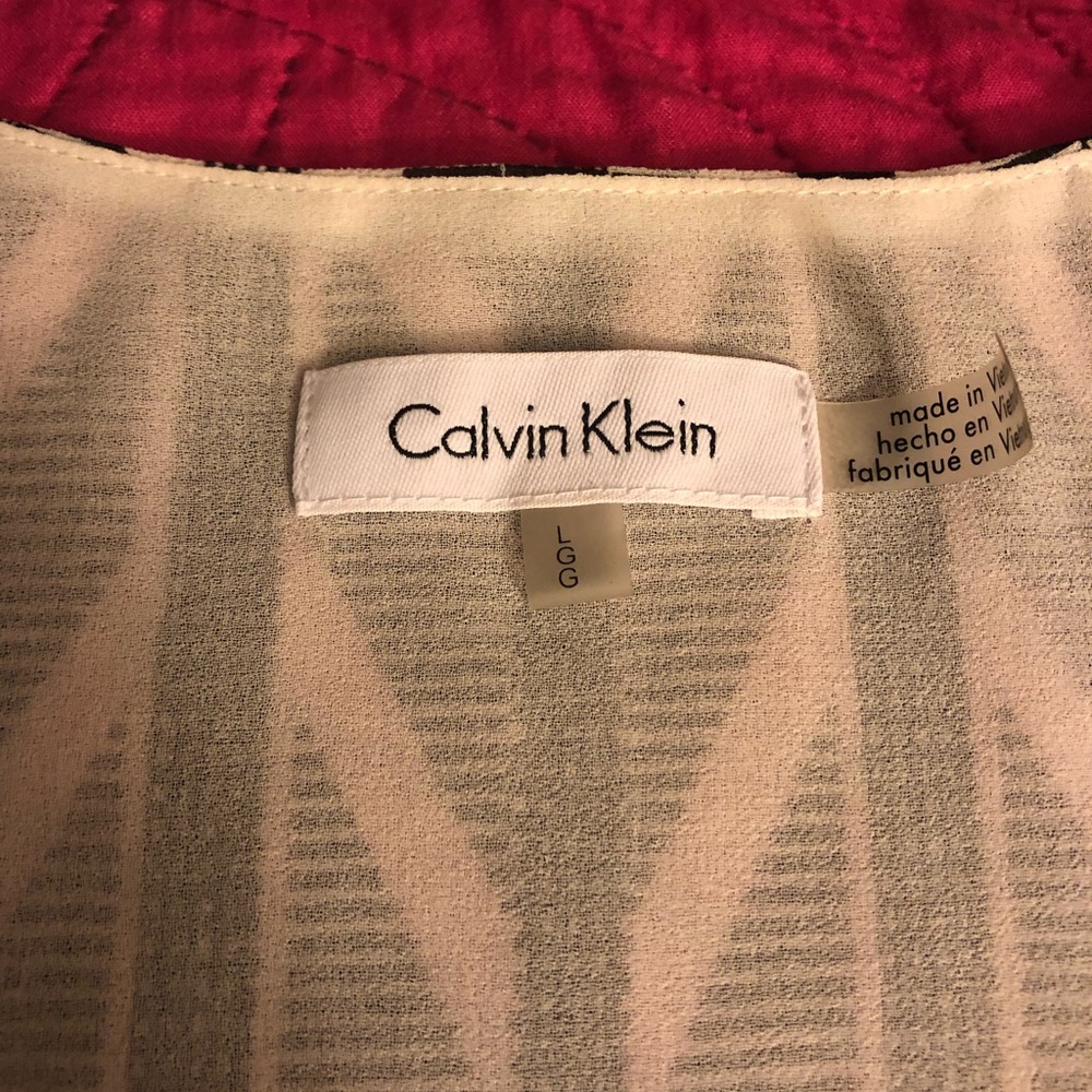 Calvin Klein long sleeve blouse